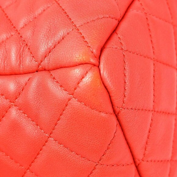 Chanel Pink Lambskin Drawstring Shoulder Bag - Picture 9 of 10